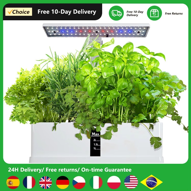 Smart Garden Kit - 9 Bölmeli Akıllı Hidroponik Yetiştirme Sistemi