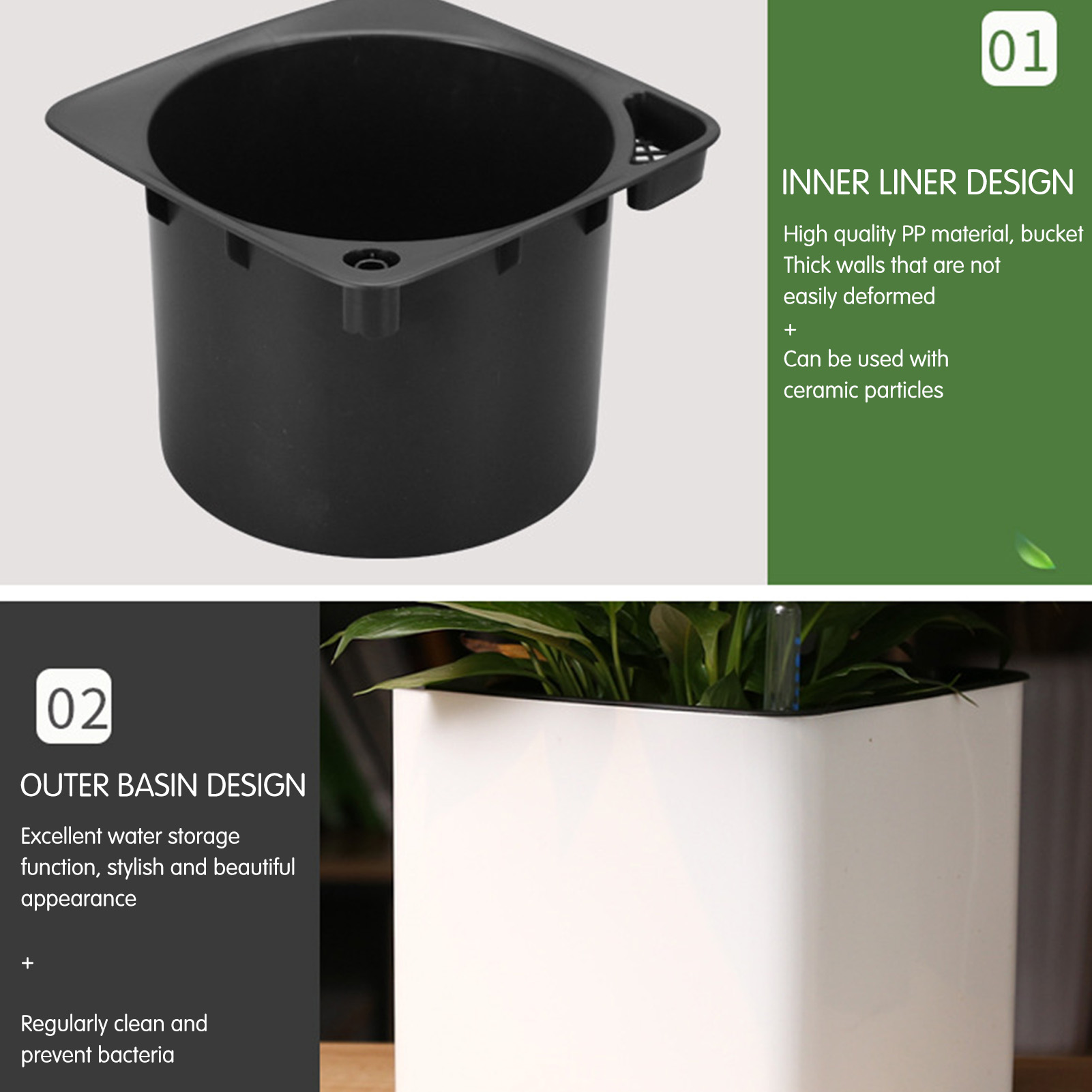 Kendi Kendine Sulayan Saksı Su - Self Watering Planter incelemesi ve fiyatı