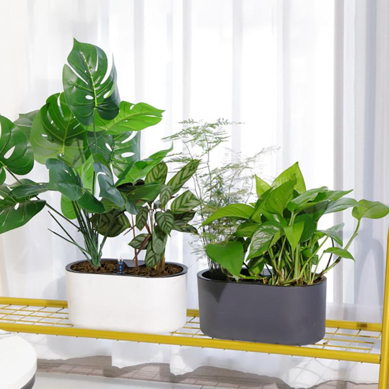 Kapalı bitki göstergesi ile ah - Self Watering Planter incelemesi ve fiyatı