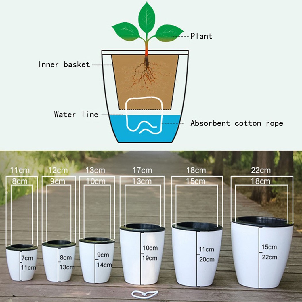 Otomatik sulama çiçek bitkiler - Self Watering Planter incelemesi ve fiyatı